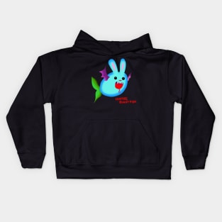 vampire bunny fish Kids Hoodie